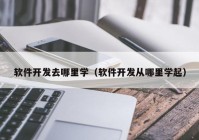 软件开发去哪里学（软件开发从哪里学起）